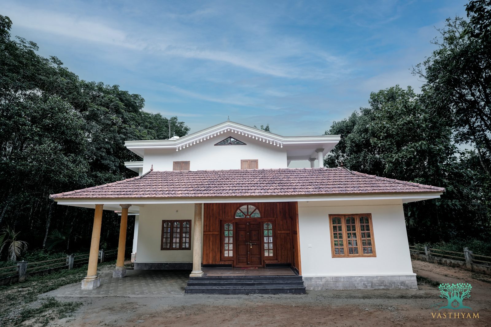 Front view of Vasthyam Homestay